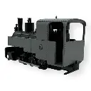 Locomotive à Vapeur 030T Decauville - Minitrains 1084 - HOe 1/87 - DB - Analogique - 2R - 2