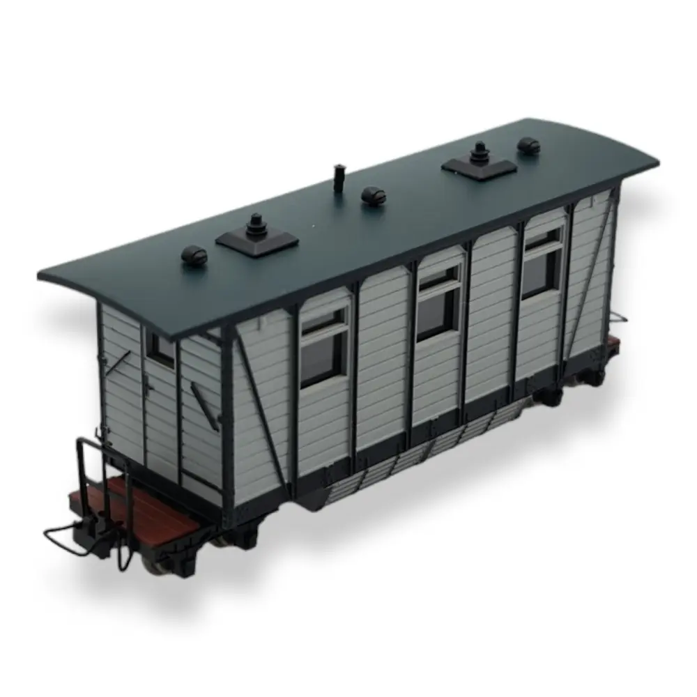 Voiture voyageurs grise MiniTrains 5149 - HOe 1/87 - 2