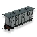 Voiture voyageurs grise MiniTrains 5149 - HOe 1/87 - 2