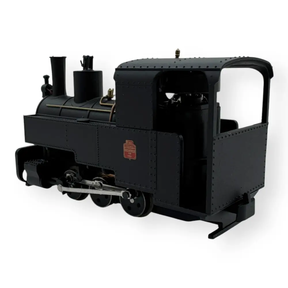 Locomotive Decauville Progrès noire - Minitrains 1083 - HOe 1/87 - 2R - 2