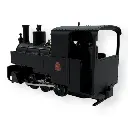 Locomotive Decauville Progrès noire - Minitrains 1083 - HOe 1/87 - 2R - 2