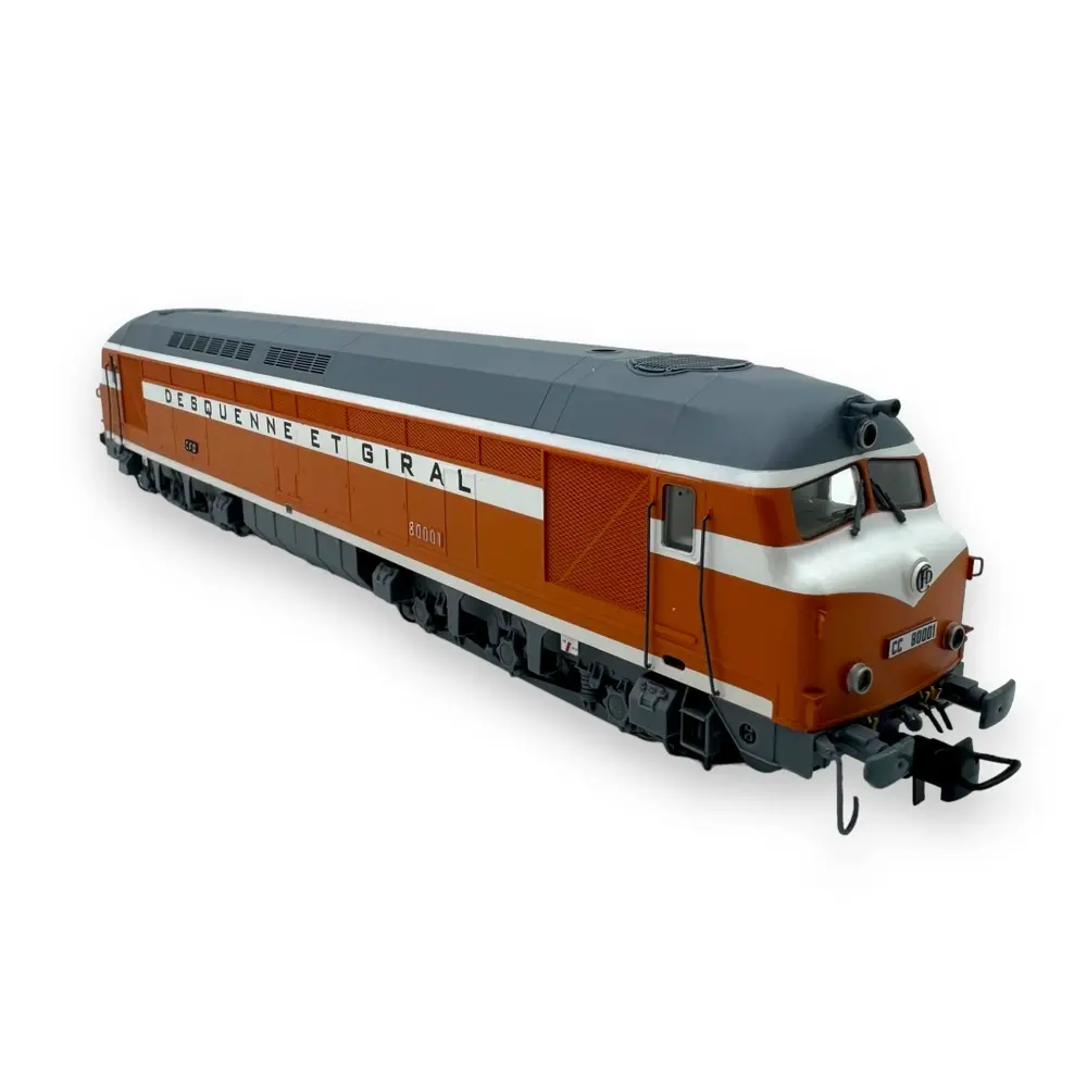 Locomotive diesel CC 80001 Belphégor - Mistral 25-01-G003 - HO 1/87 - SNCF - Ep IV - Digital sound - 2R - 2