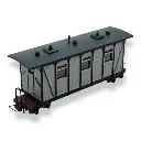 Voiture voyageurs grise MiniTrains 5146 - HOe 1/87 - 2