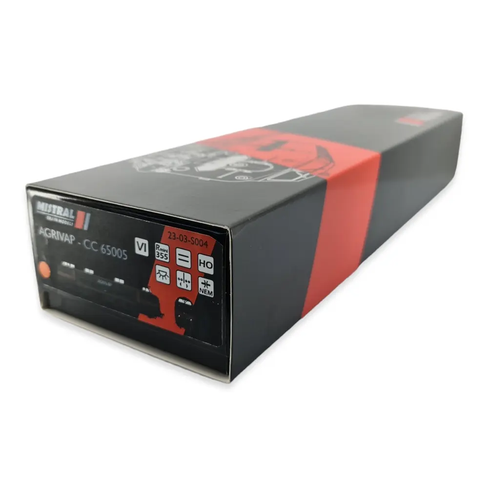 Locomotive diesel CC 65005 - Mistral 23-03-S004 - HO 1/87 - SNCF - Ep VI - Analogique - 2R - 4