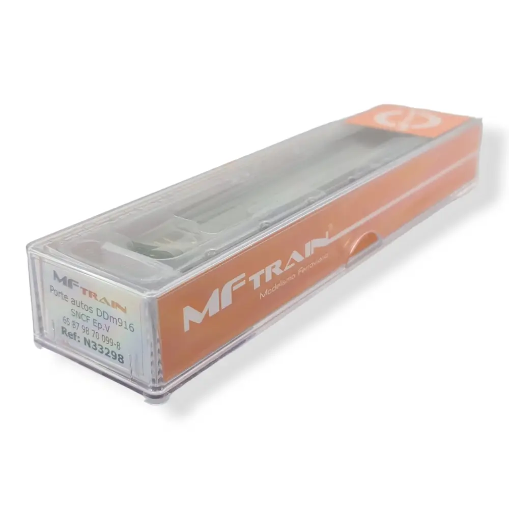 Wagon de transport automobiles DDm 916 - MFNTrain 33298 - N : 1/160 - SNCF - EP. V  - 4