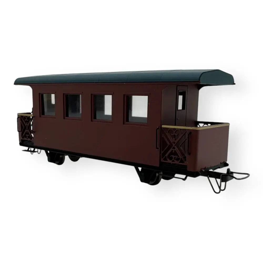 Voiture de tourisme marron - Minitrains 5194 - HOe 1/87 - 2R - 2