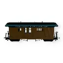 Fourgon à bagages F&C marron avec lettrage - Minitrains 5162 - HOe 1/87 - 2R - 3