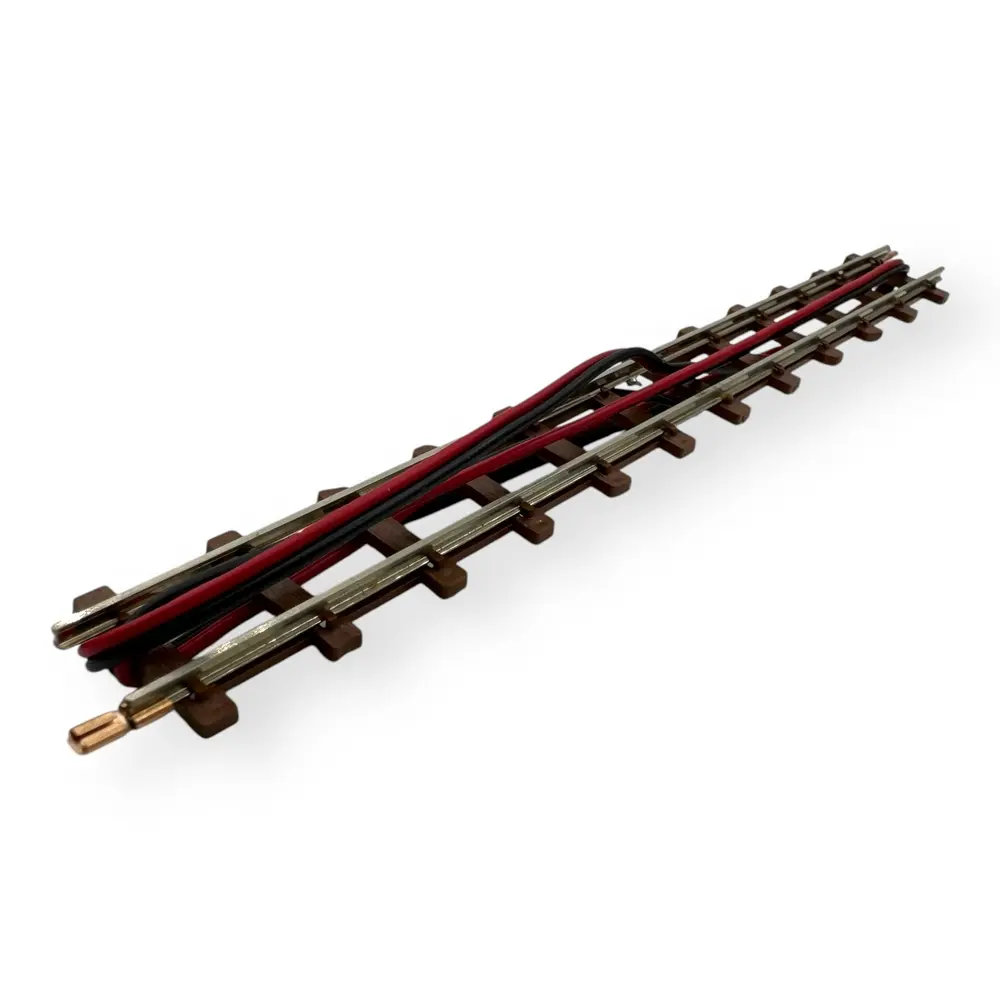Rail d'alimentation droit 154 mm - Minitrains 9303 - HOe 1/87 - 2