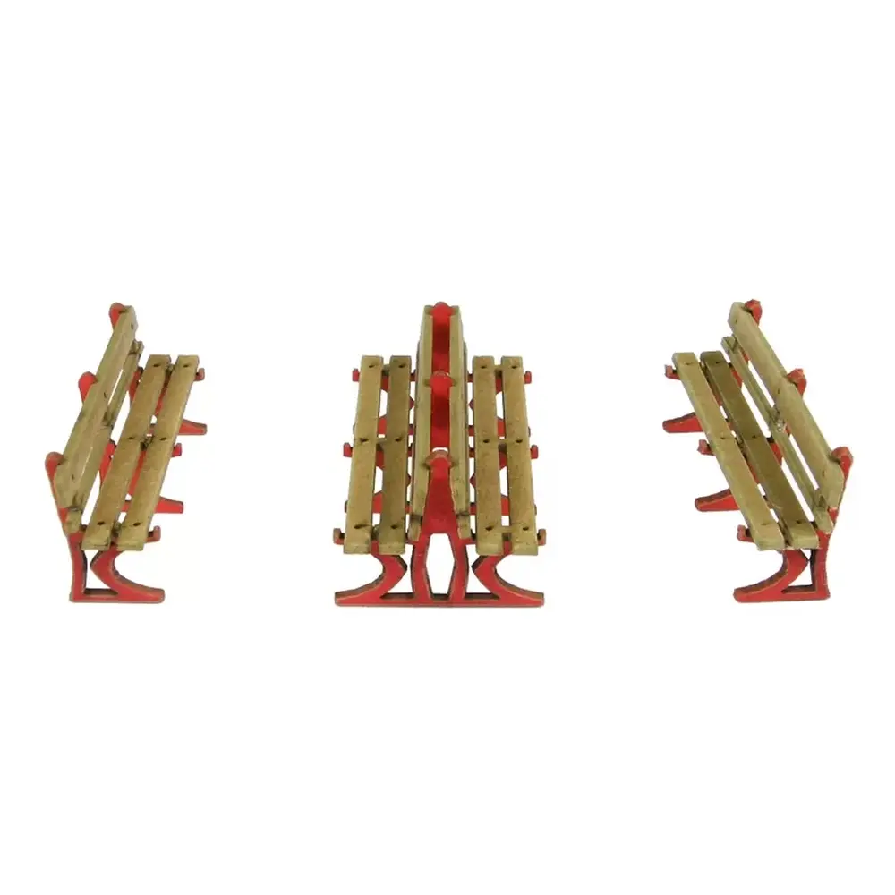 Bancs à plate-forme - Metcalfe PO502 - OO/HO - 2