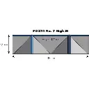 Façade de magasin en bas-relief de High Street - Metcalfe PO374 - OO/HO - 2