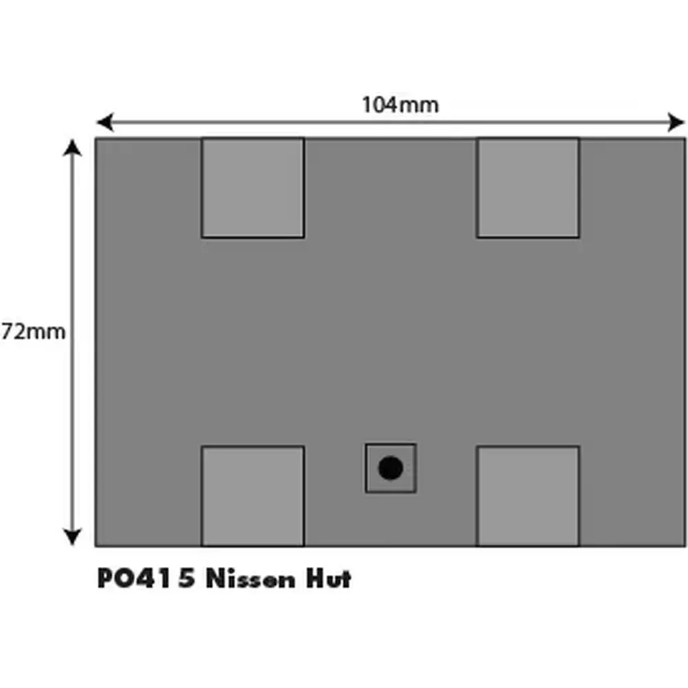 Cabane Nissen - Metcalfe PO415 - OO/HO - 5