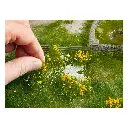 Feuille/tapis Herbe 120 x 180 mm Prairie rouge NOCH 07257 - HO 1/87 - Détaillé - 5