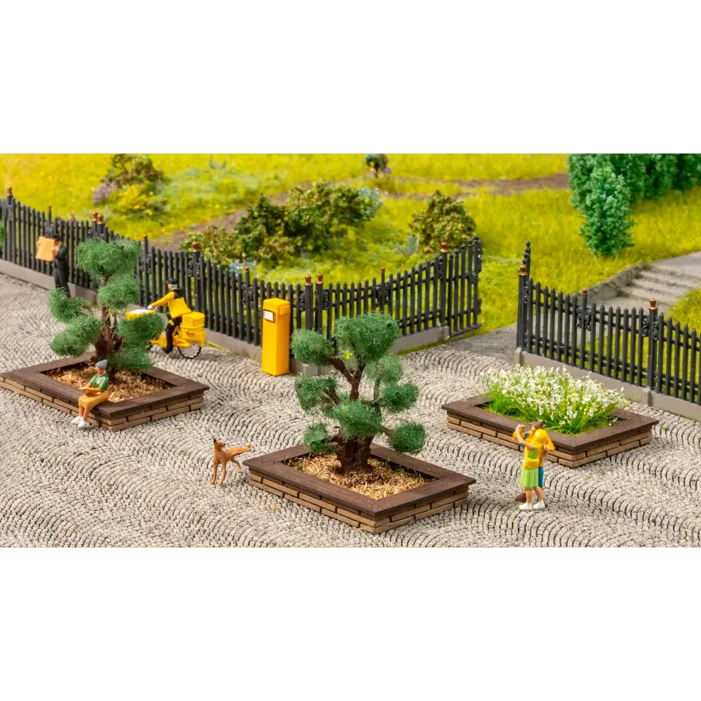 2 parterres de fleurs - Noch 14609 - N 1/160 - 2