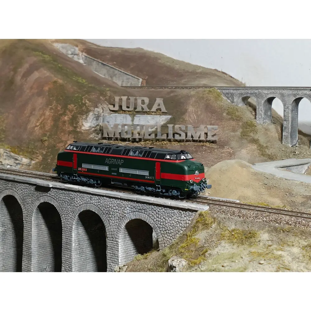 Locomotive diesel CC 65005 - Mistral 23-03-S004 - HO 1/87 - SNCF - Ep VI - Analogique - 2R - 6