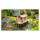 Une cabane de pêche NOCH 14691 - N 1/160 - 44x20x30 mm - 3