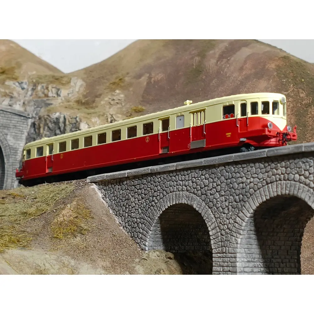 Autorail diesel De Dietrich X-3709 - Mistral 21-05-S002 - SNCF - HO 1/87 - IIId - 8