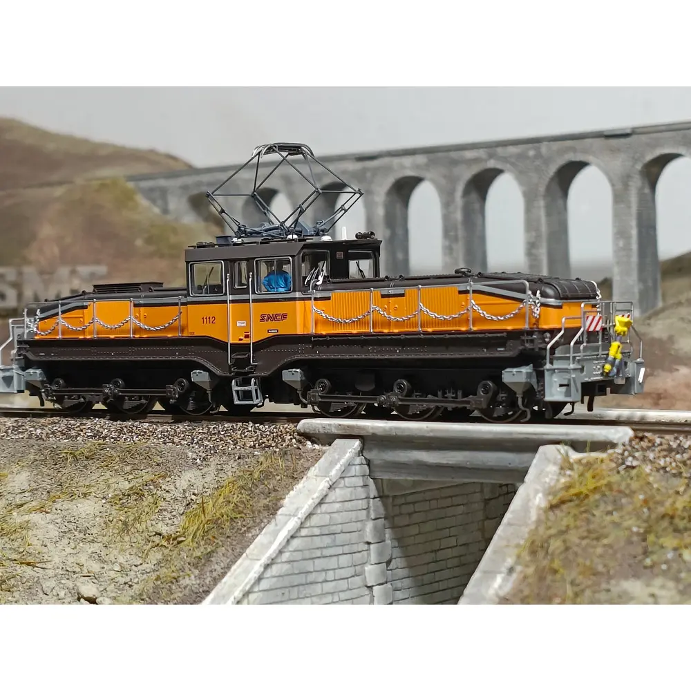 Locomotive électrique CC 1112 - Mistral 22-03-S006 - HO 1/87 - SNCF - Ep IV - Analogique - 2R - 6