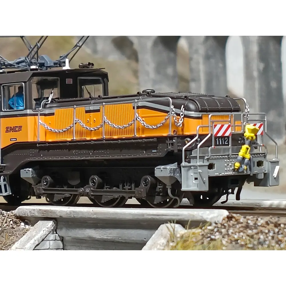 Locomotive électrique CC 1112 - Mistral 22-03-S006 - HO 1/87 - SNCF - Ep IV - Analogique - 2R - 8