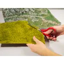 lot de 2 Tapis "prairie naturelle" Natur+ NOCH 07472 - HO 1/87 - 250 x 250 mm - 2