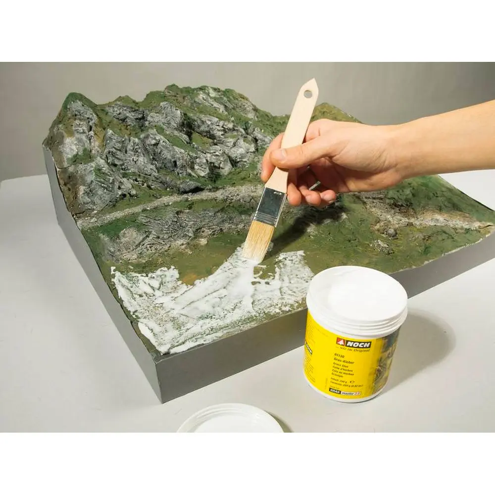 lot de 2 Tapis "prairie naturelle" Natur+ NOCH 07472 - HO 1/87 - 250 x 250 mm - 3