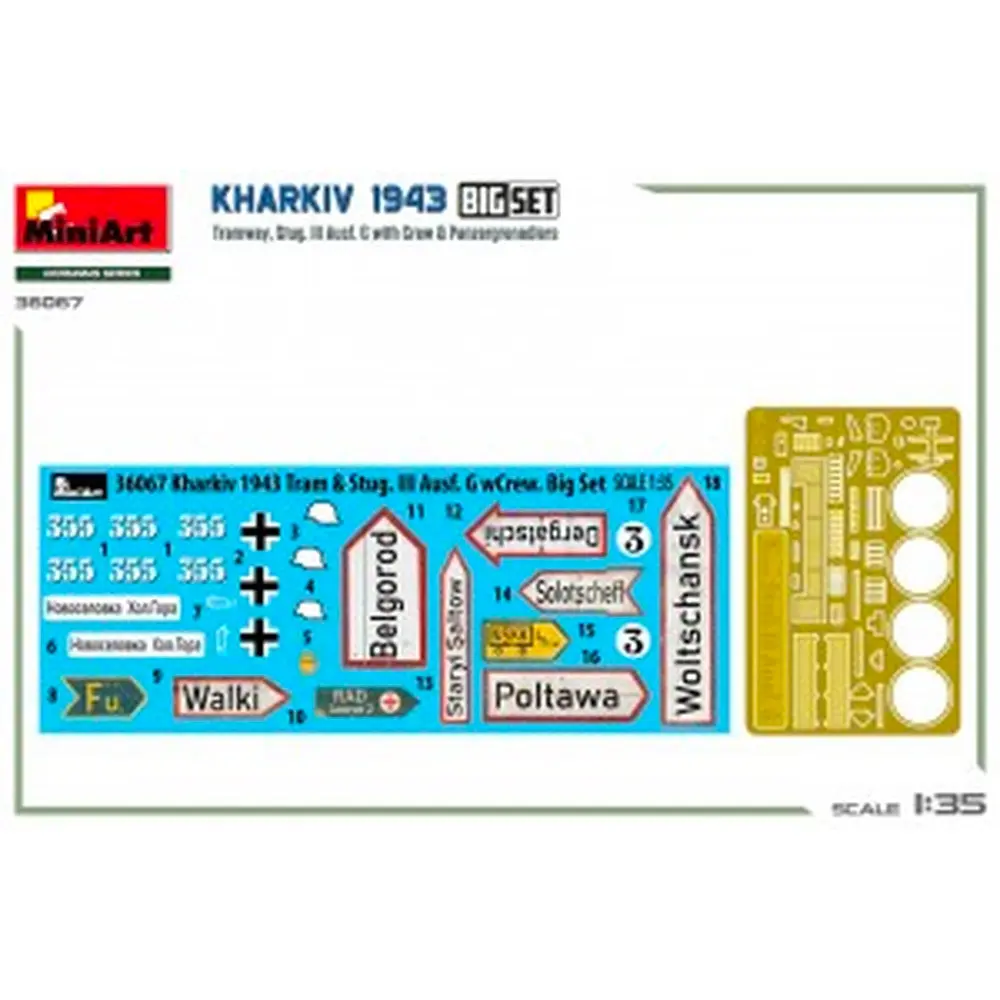 Kharkiv 1943 avec équipage - Miniart 550036067 - 1/35 - 6