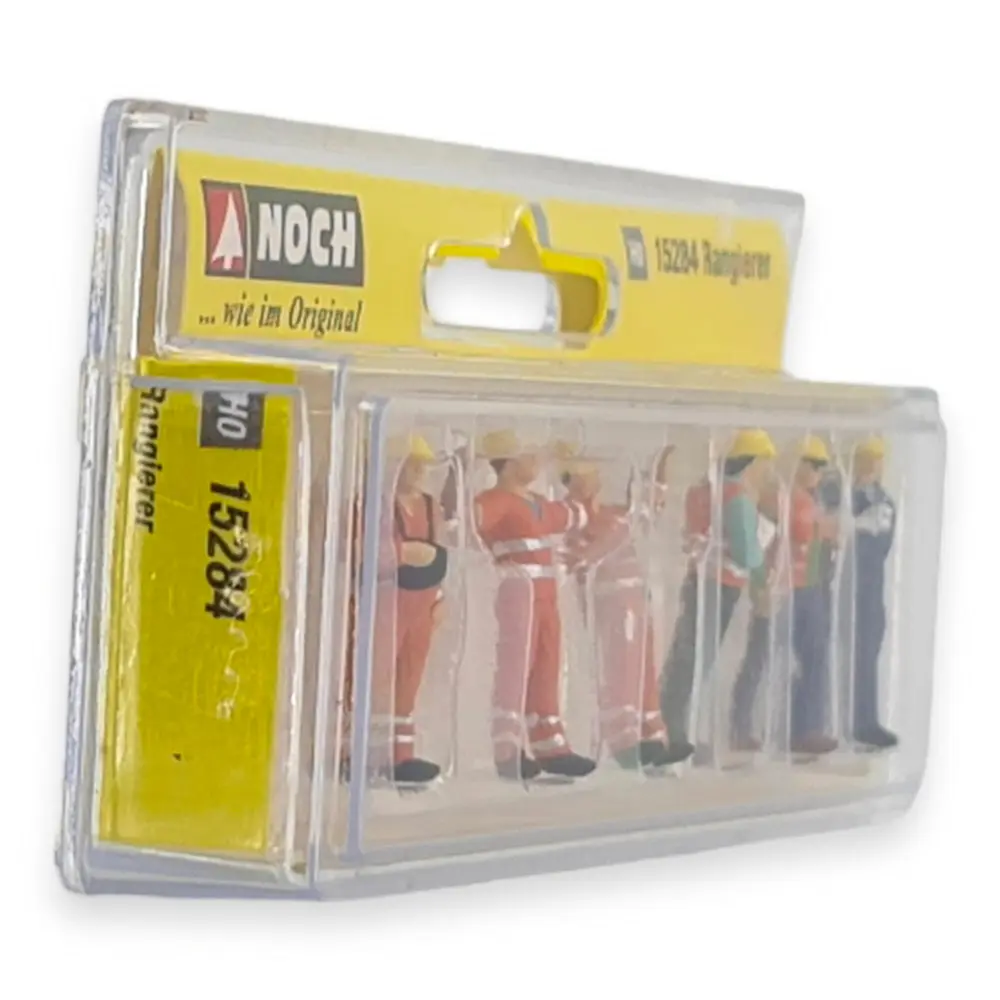 Pack 6 ouvriers "Sécurité passage à niveau" NOCH 15284 - HO 1/87 - 3