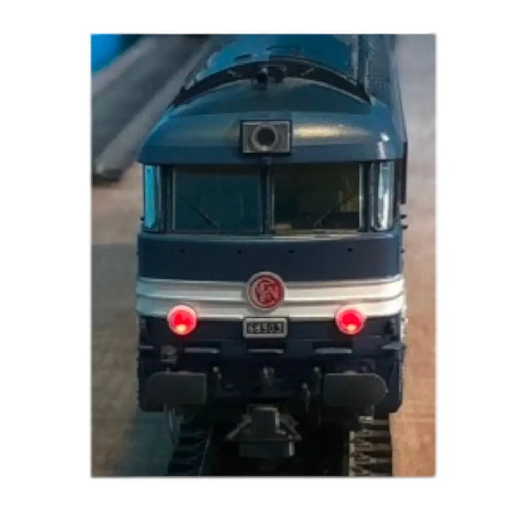 Kit éclairage LED - Distrimodel 130CMS-3TC - pour locomotive A1A68000 / 68500 ROCO - 5