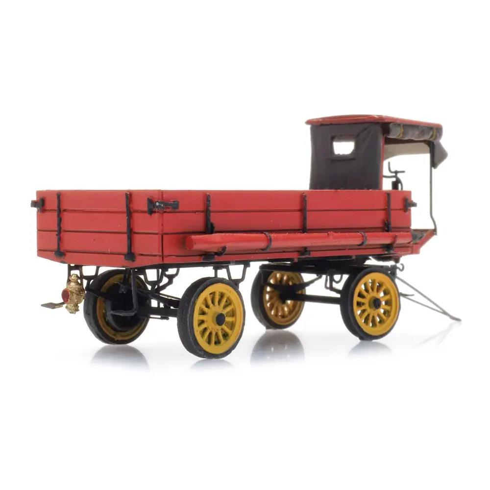 Remorque avec guérite de frein - Artitec 387.569 - HO 1/87 - 2