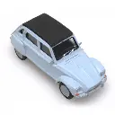 Citroën Dyane bleu - ARTITEC 387.435 - HO : 1/87 - 4