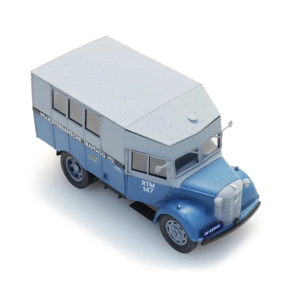 Bus Austin K2 RTM Austerity, prêt à l'emploi - Artitec 387.560 - HO 1/87 - 7