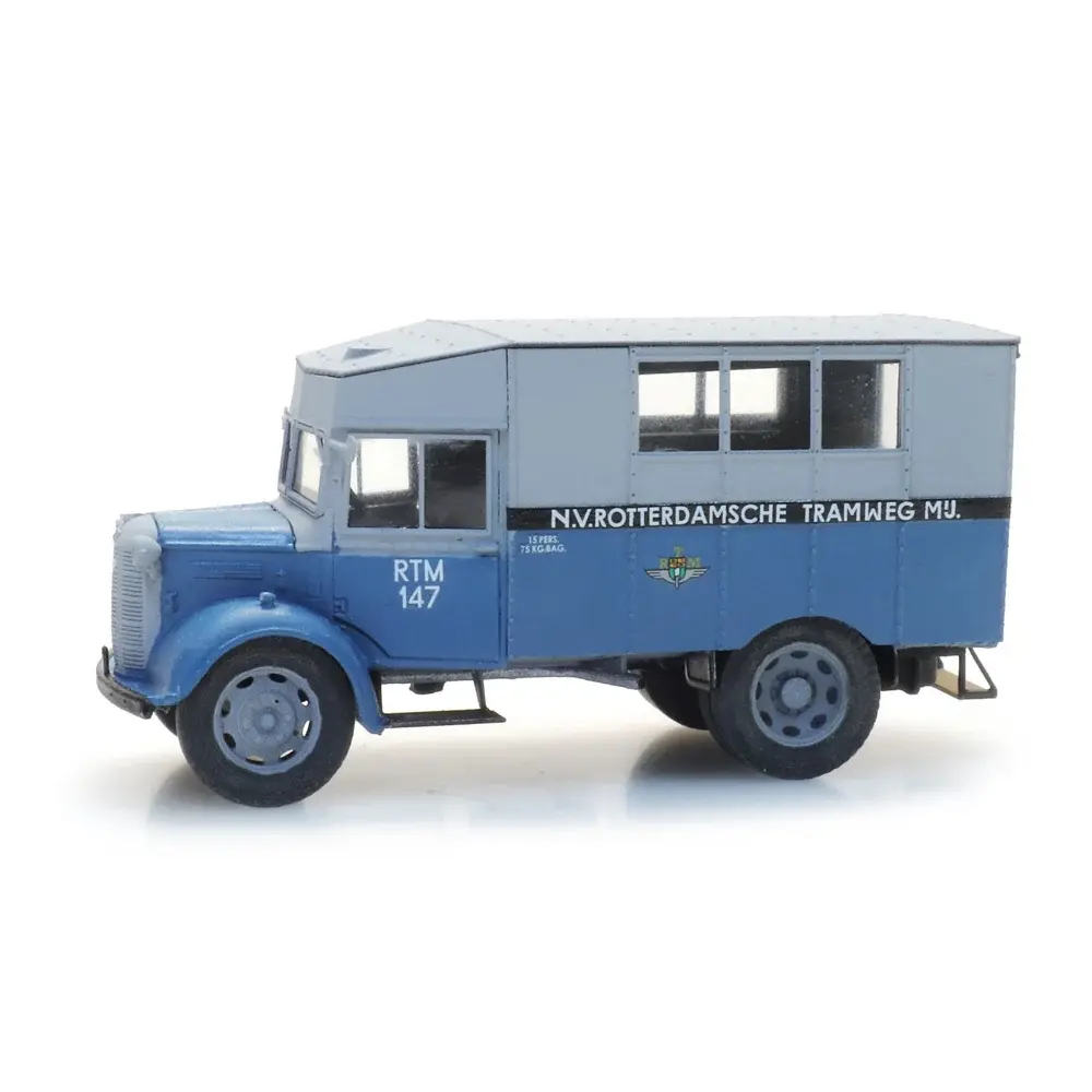 Bus Austin K2 RTM Austerity, prêt à l'emploi - Artitec 387.560 - HO 1/87 - 5