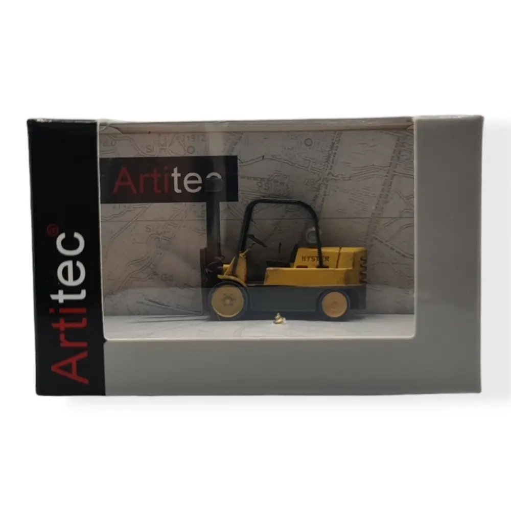 Chariot élévateur - 7 Tonnes - ARTITEC 387.496 - Échelle HO 1/87 - Jaune / noir - 3