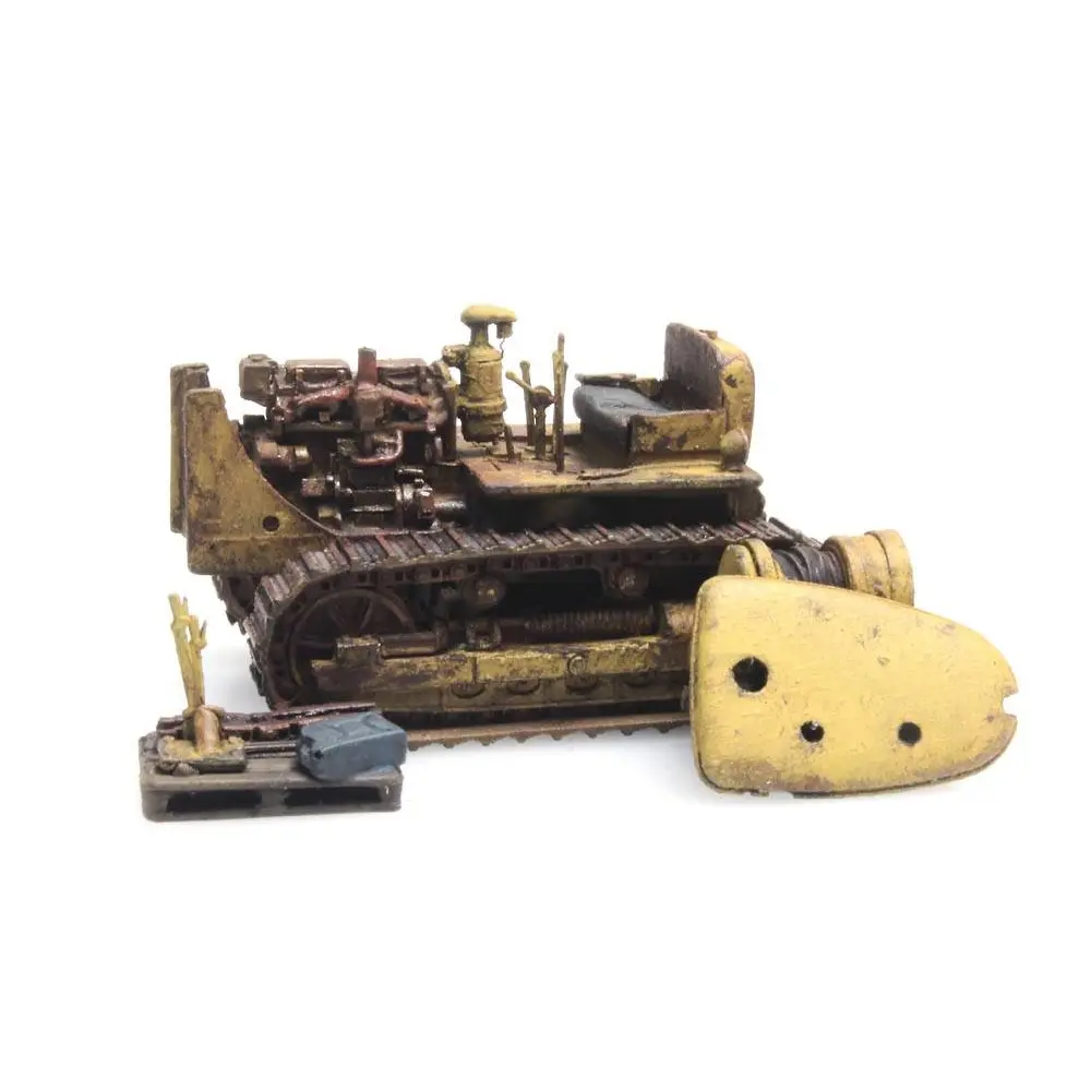 Bulldozer D7 rouillé RIP - ARTITEC 487.601.01 - HO : 1/87  - 3