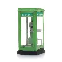 Cabine téléphonique verte des PTT - Artitec 387.484 - HO 1/87 - Ep IV - 3