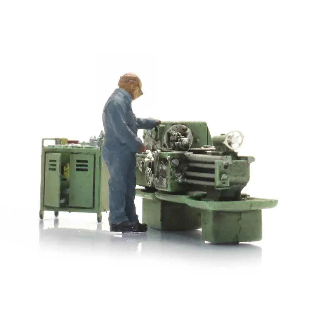 Travailleur sur tour à métaux - Artitec 387.660 - HO 1/87 - 3