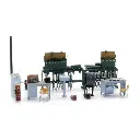 Intérieur de Poste d'Aiguillage + Banc de Leviers - Artitec 387.536 - HO 1/87 - 2