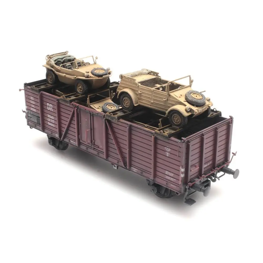 Wagon porte-autos pour Villach - Artitec 487.801.69 - HO 1/87 - 3