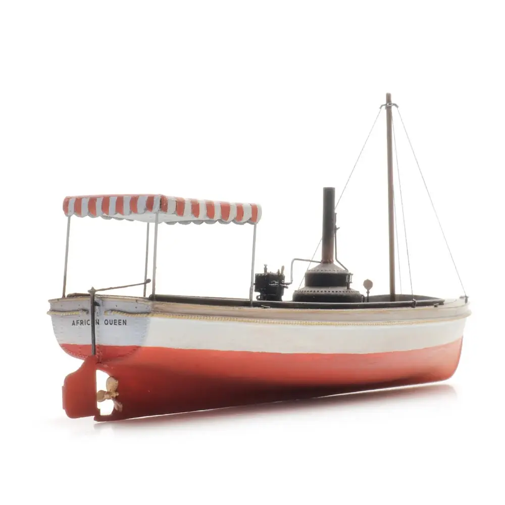 Bateau à vapeur African Queen - Artitec 387.460 - HO 1/87 - 7