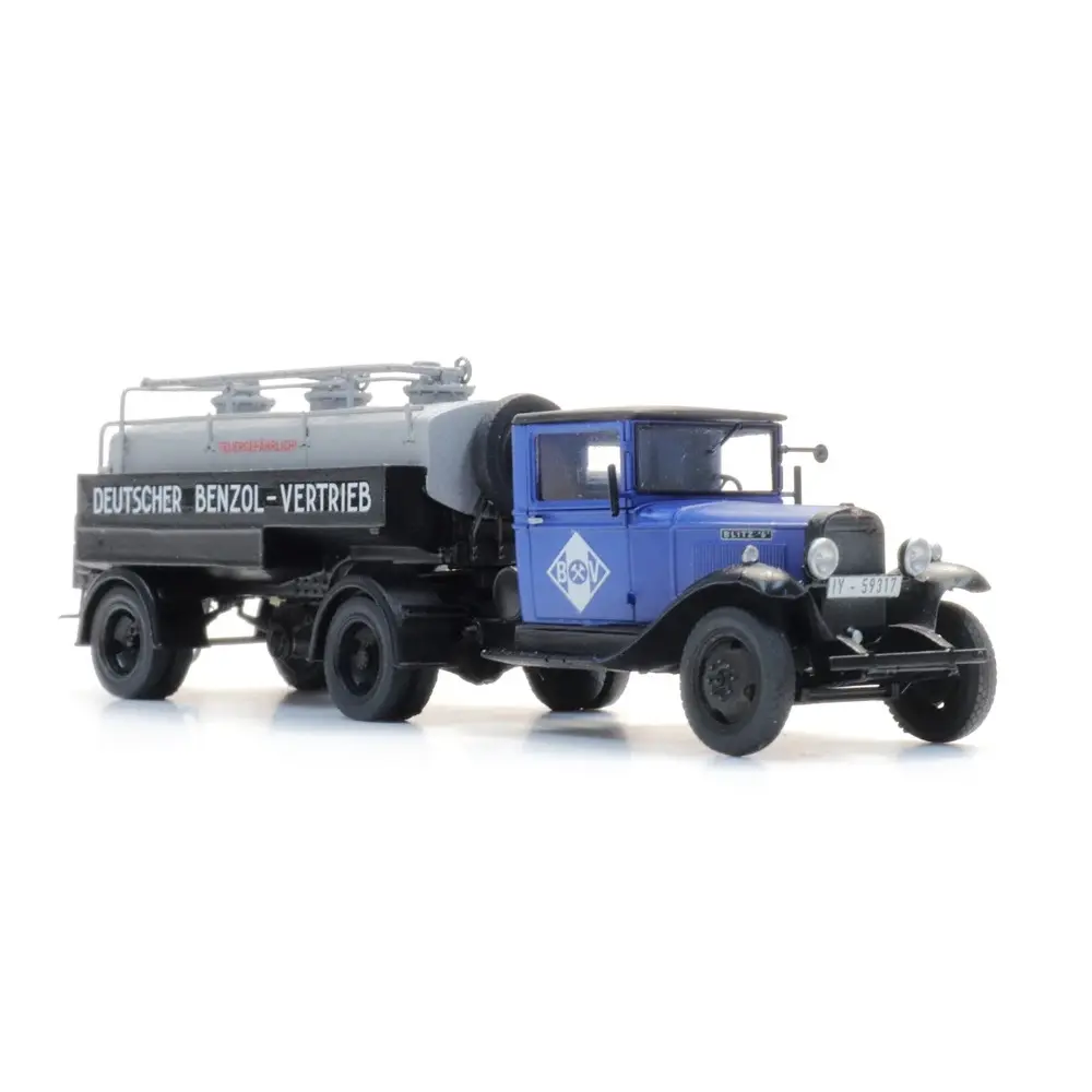 Camion-citerne Opel Blitz 6 Aral - Artitec 387.629 - HO 1/87 - 4