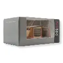 Une tente camping-car beige et orange - Artitec 387.565 - HO 1/87   - 5