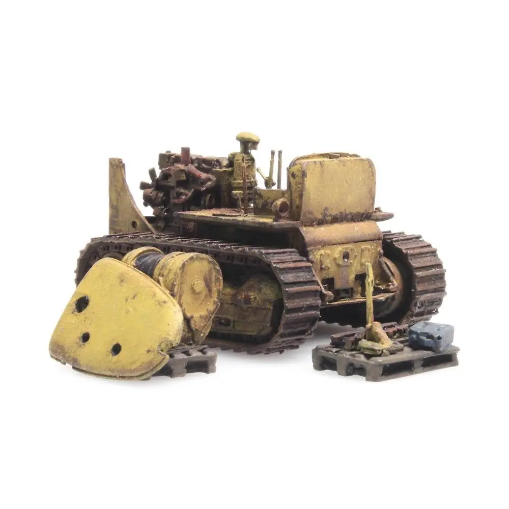 Bulldozer D7 rouillé RIP - ARTITEC 487.601.01 - HO : 1/87  - 2
