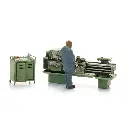 Travailleur sur tour à métaux - Artitec 387.660 - HO 1/87 - 4