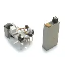 Intérieur de bureau avec figurine - Artitec 387.682 - HO 1/87 - 5