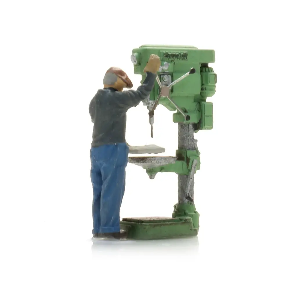 Perceuse à Colonne + Figurine - Artitec 387.661 - HO 1/87  - 3