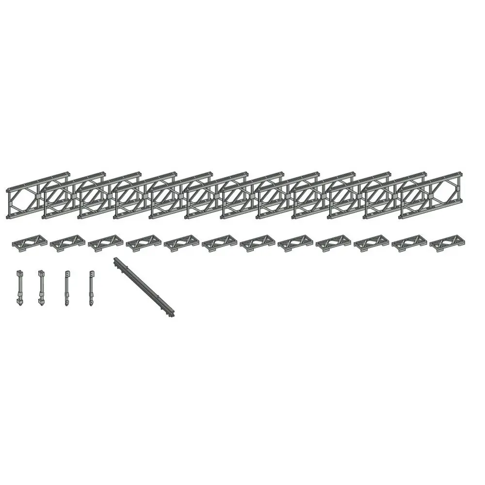 Extension du pont Bailey - Artitec 1870141 - HO 1/87  - 4