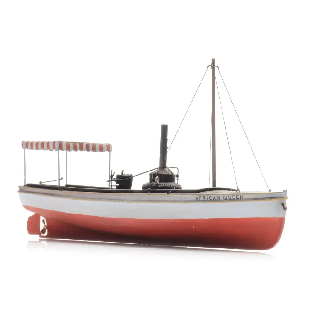 Bateau à vapeur African Queen - Artitec 387.460 - HO 1/87 - 6
