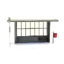 Arrêt de bus des années 1960 et après - Artitec 387.453 - HO 1/87 - 7