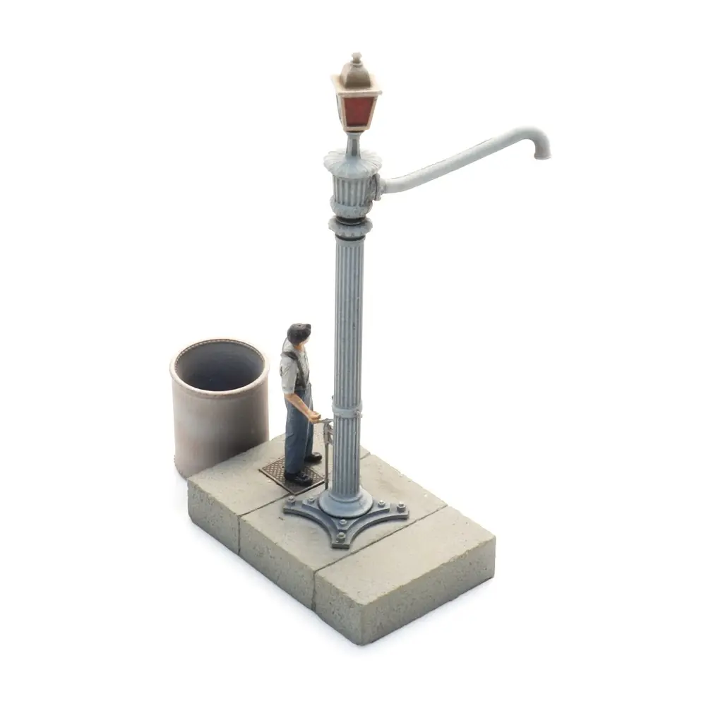 Grue hydraulique PLM M-12 + 1 figurine - Artitec 387.590 - HO 1/87 - 3