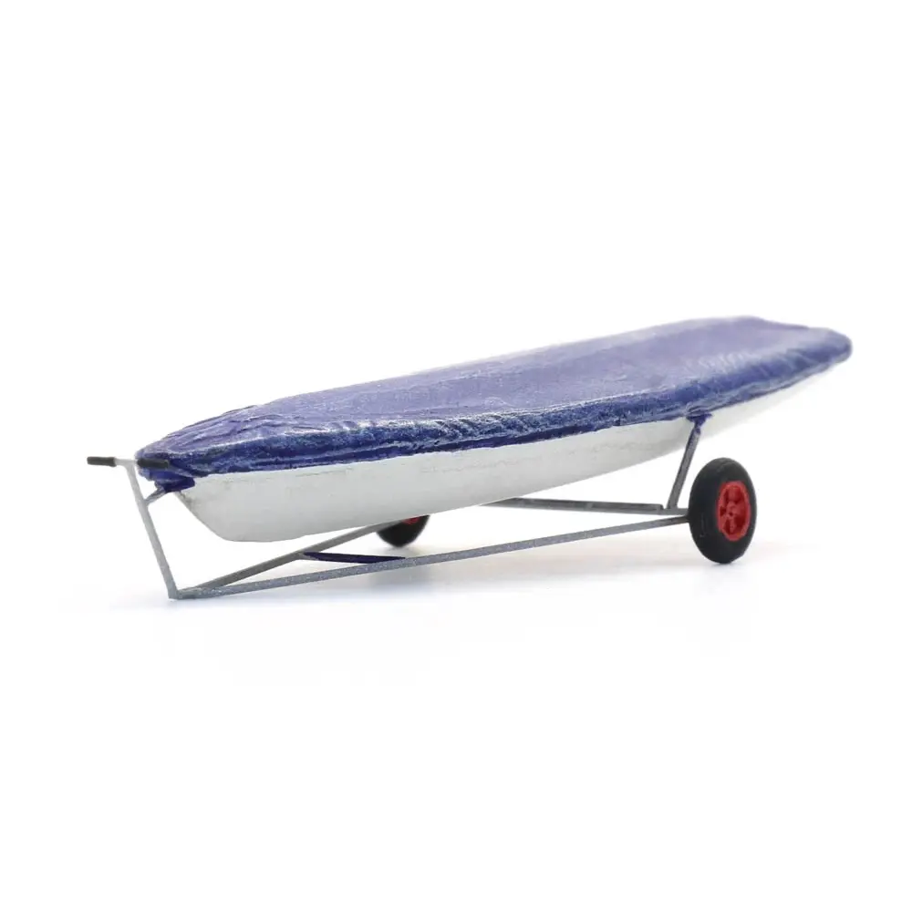 Voilier sur remorque - Artitec 387.594 - HO 1/87 - 2