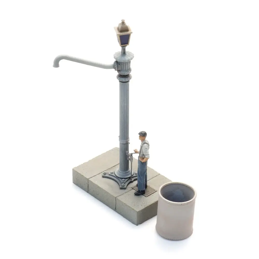 Grue hydraulique PLM M-12 + 1 figurine - Artitec 387.590 - HO 1/87 - 2